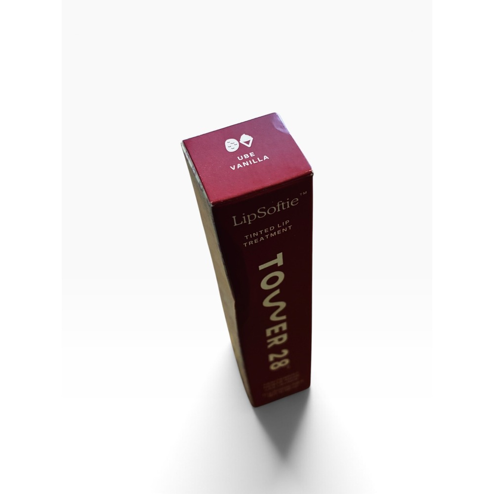 Tower 28 LipSoftie Tinted Lip Treatment Ube Vanilla New in Box